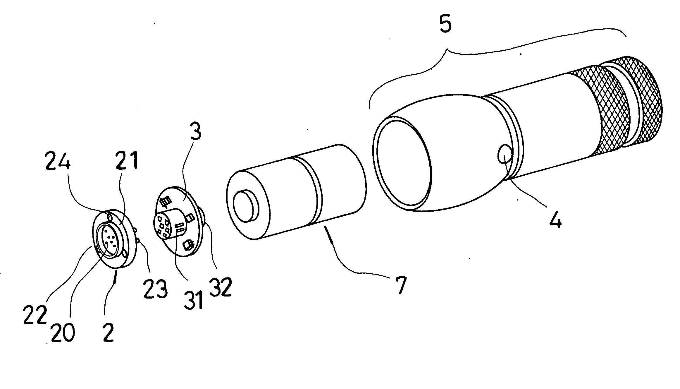 Full color flashlight with high power LED