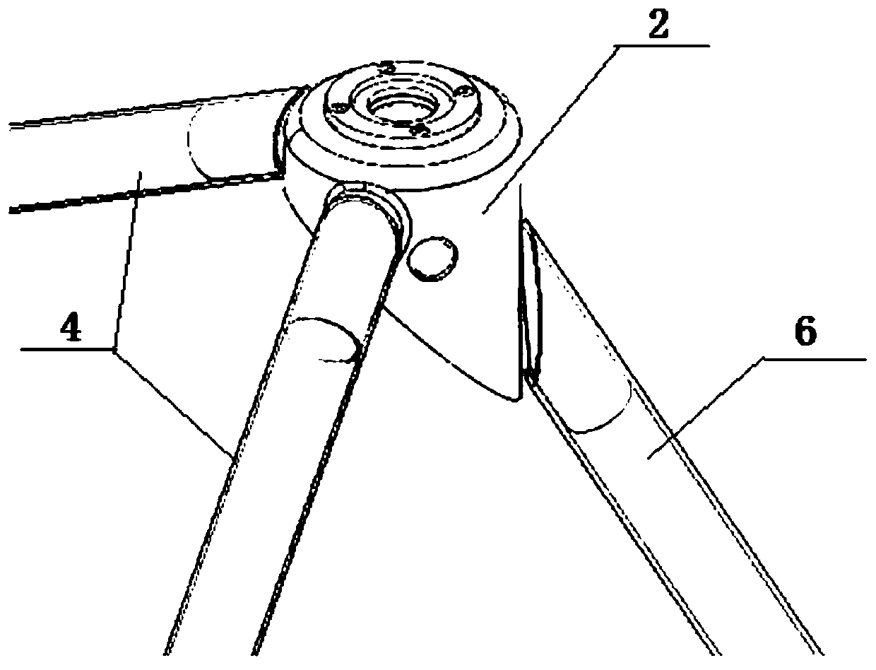 An all-carbon fiber composite inter-device bracket