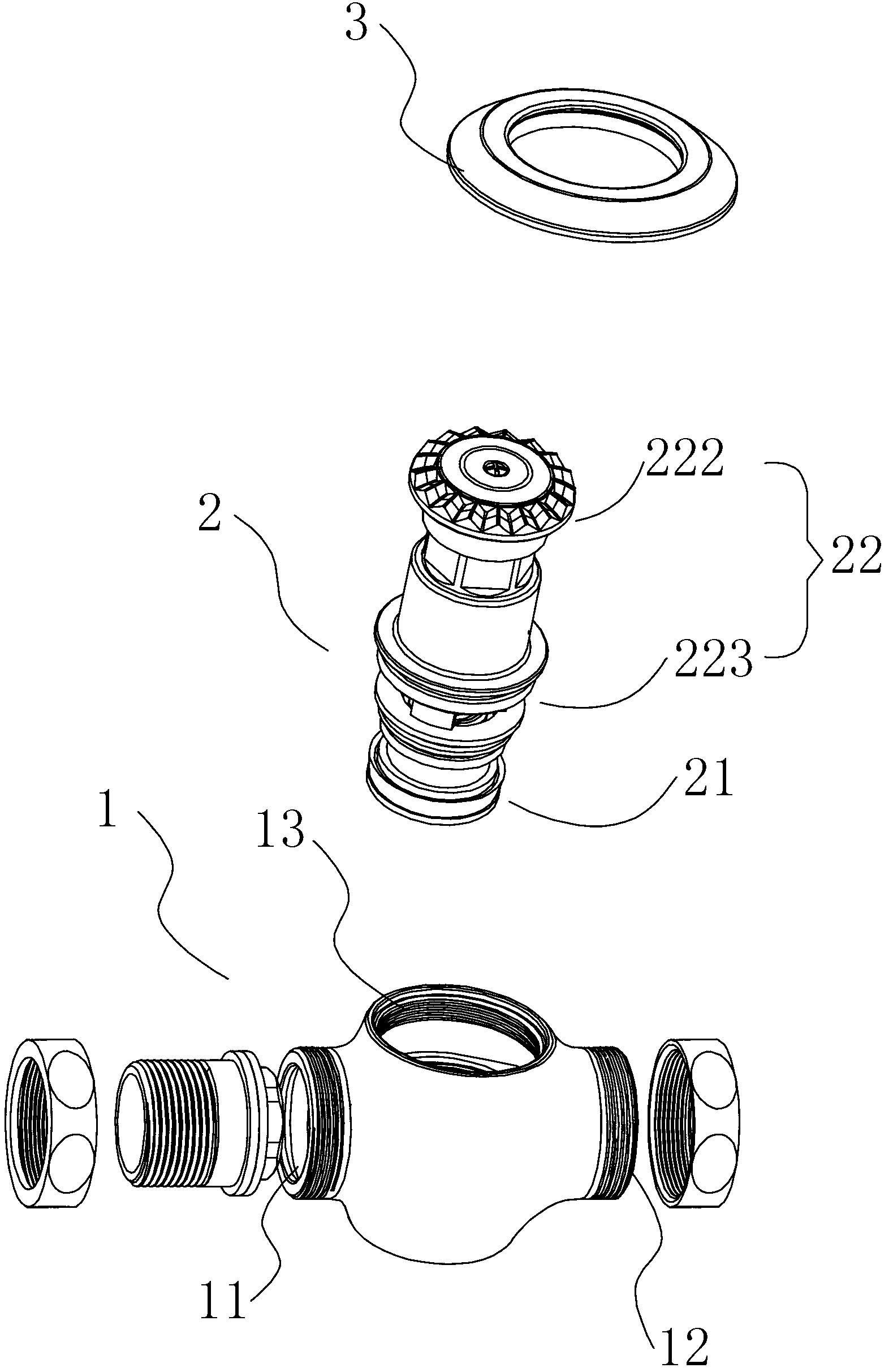 Foot-operated flush valve