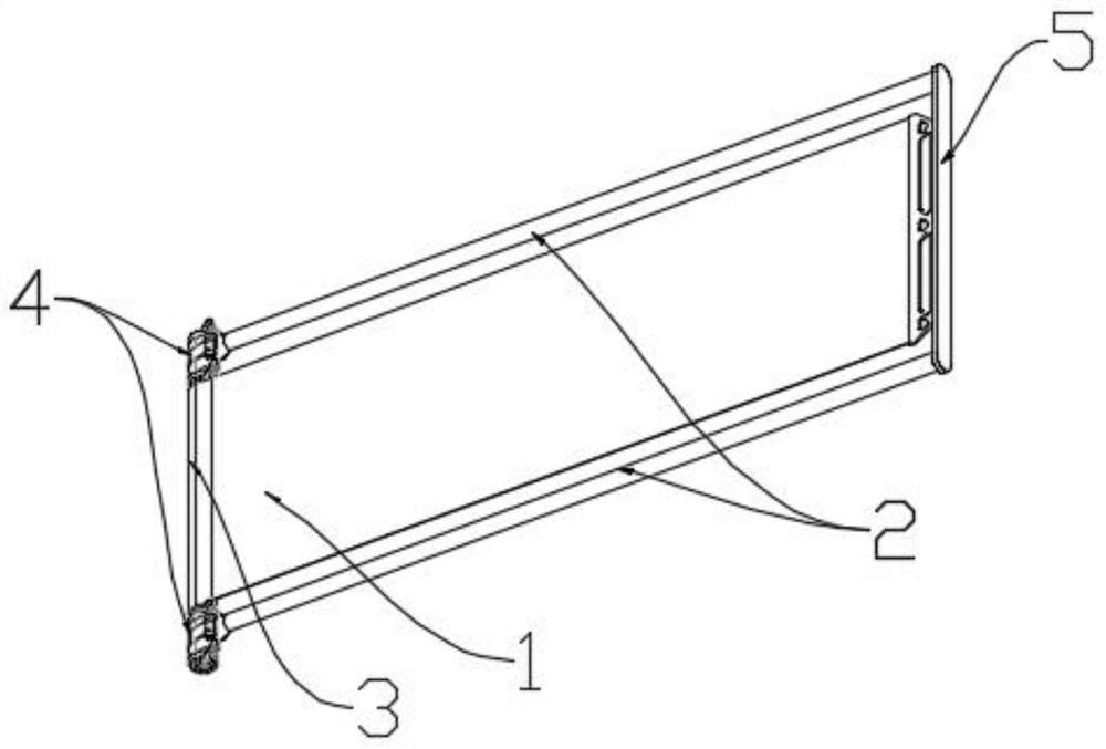 A flexible space solar panel