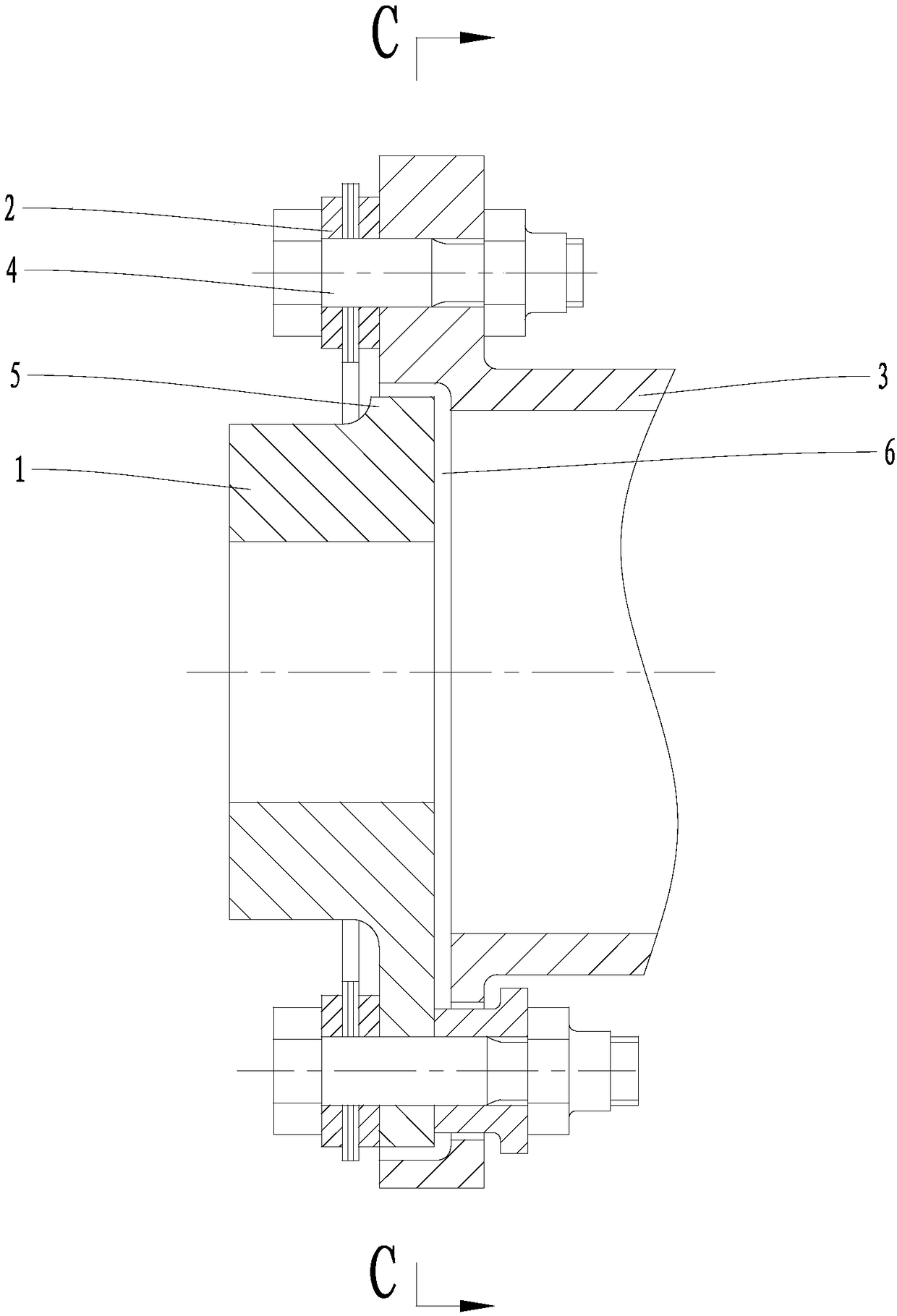 Overload protection structure for coupler