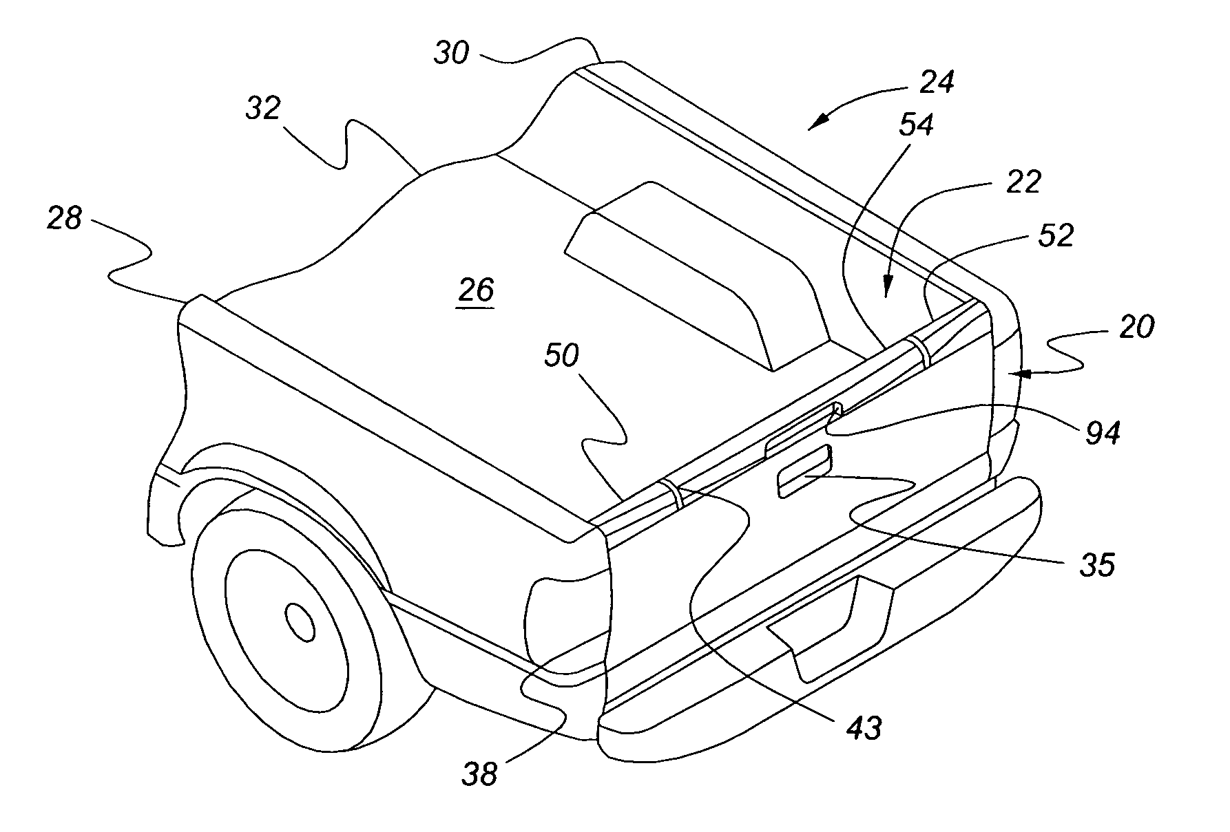 Vehicle tailgate with supplemental tailgate having vertical extension mode
