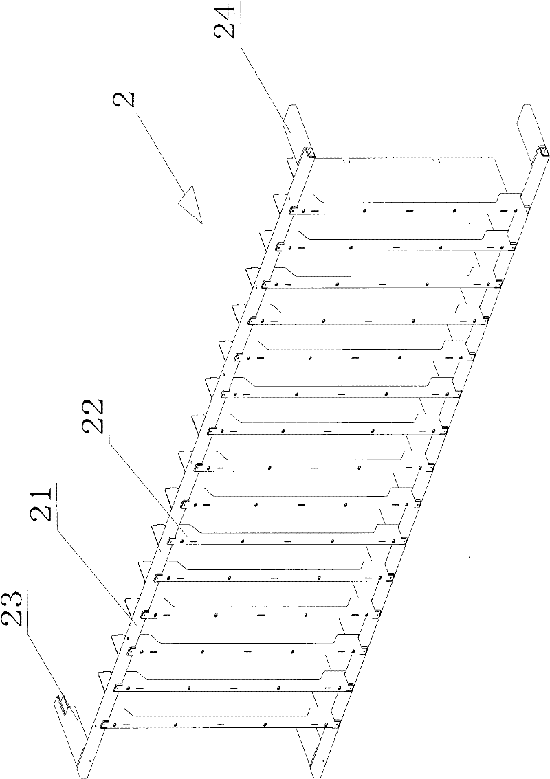 Assembling method and fixture used for roof battery rack of hybrid electric vehicle