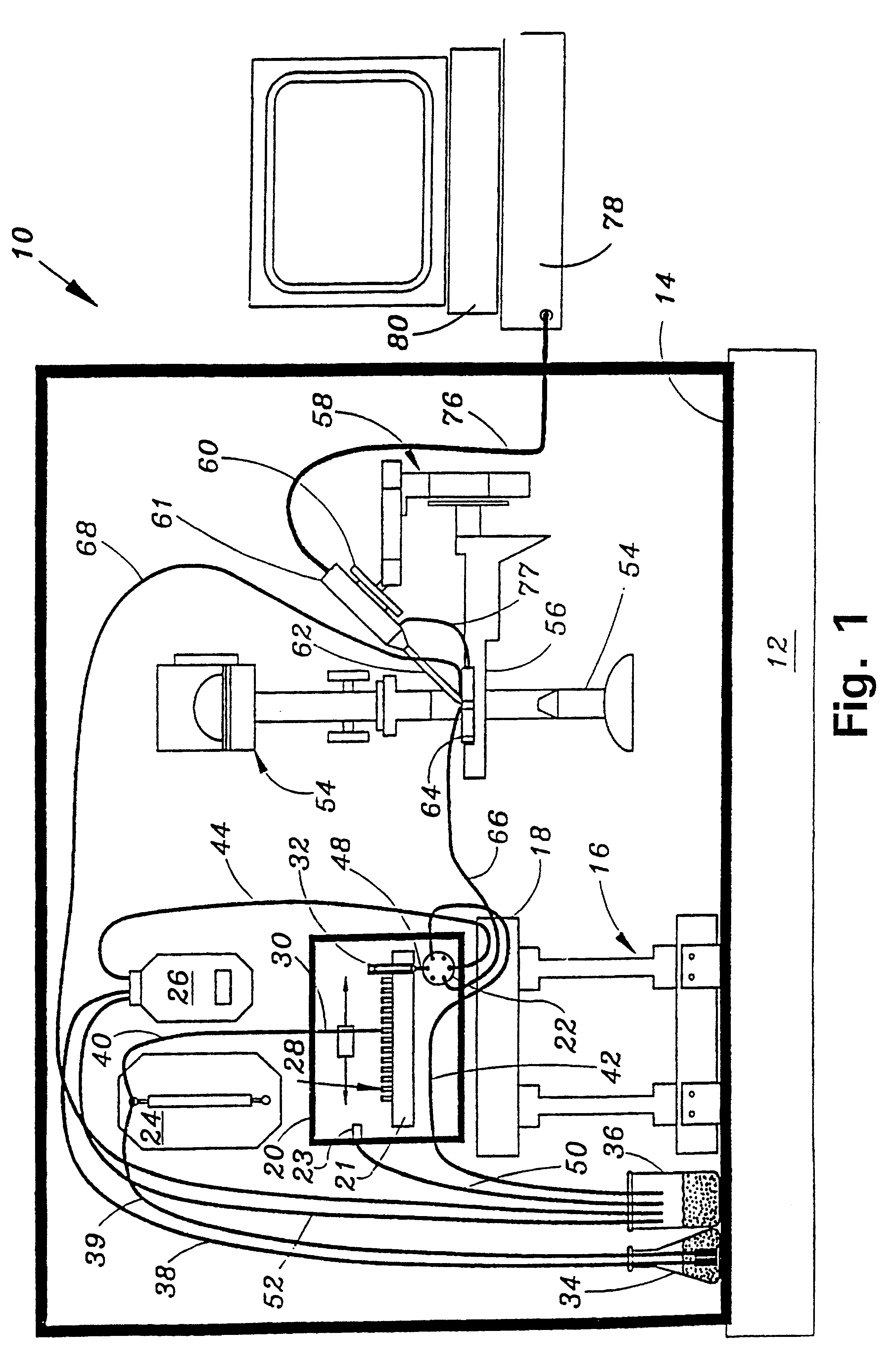 Automatic electrode positioning apparatus