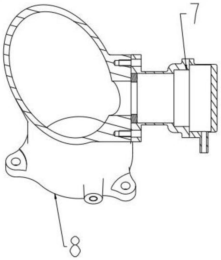 An anti-surge gas engine supercharging system