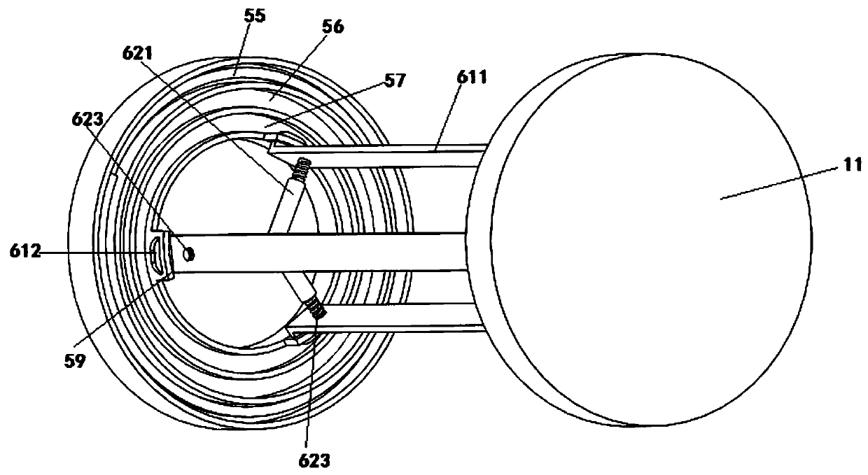 Air purifying filter element based on modified glass fiber framework and preparation method of air purifying filter element