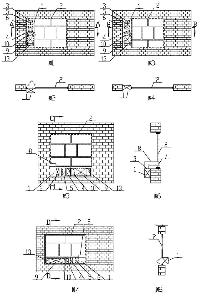 Fresh air unit with direct evaporative cooler and its passive cooling air conditioning unit