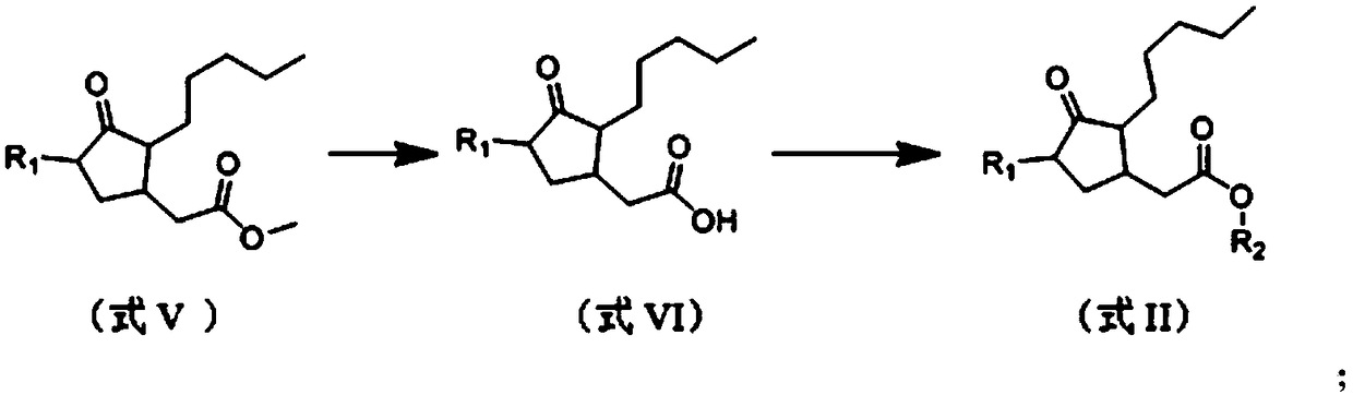 A kind of (trans)-beta-farnesene analog containing jasmonic acid group and its preparation and application