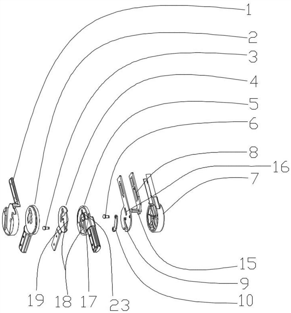 Stroller that can be folded and locked automatically