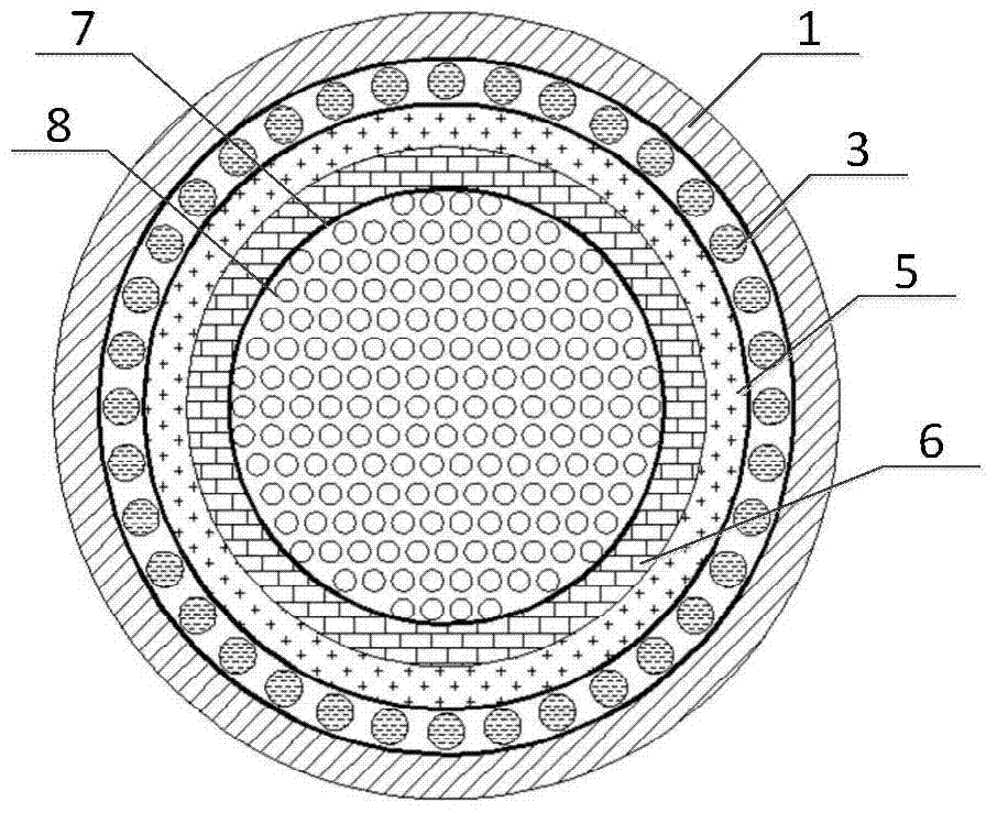 A ceramic matrix molten salt phase change high temperature regenerative valley electricity utilization steam generator