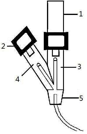 Transfusion communicating pipe