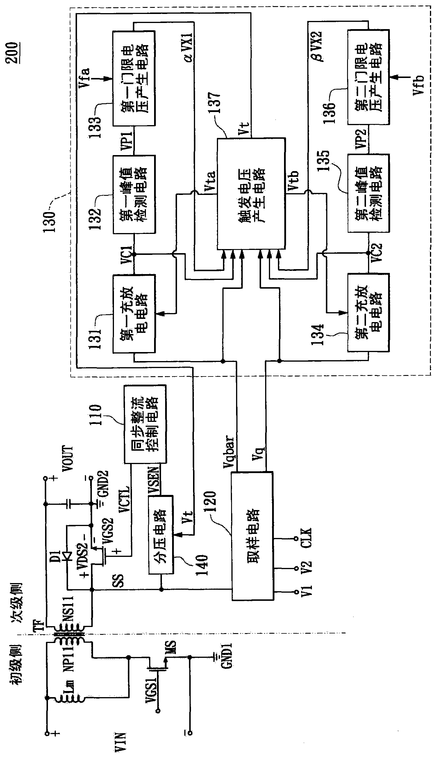 Flyback power converter and electronic apparatus