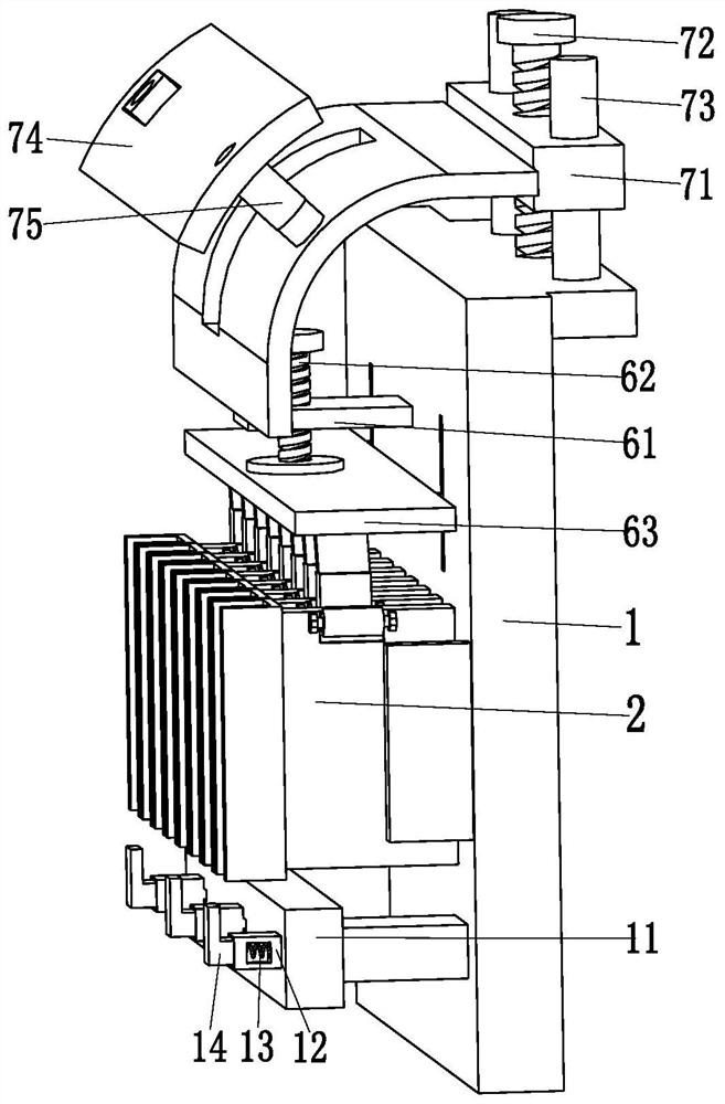 Manufacturing and processing equipment for transformer heat dissipation structure