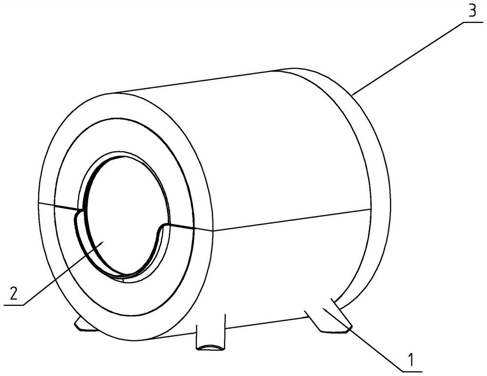 Integrated automatic cat litter basin