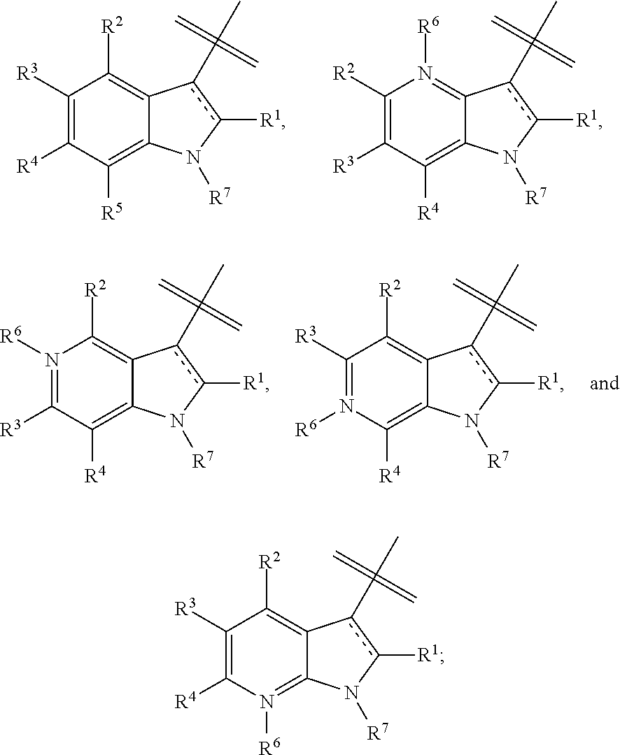 Substituted indole and azaindole oxoacetyl piperazinamide derivatives