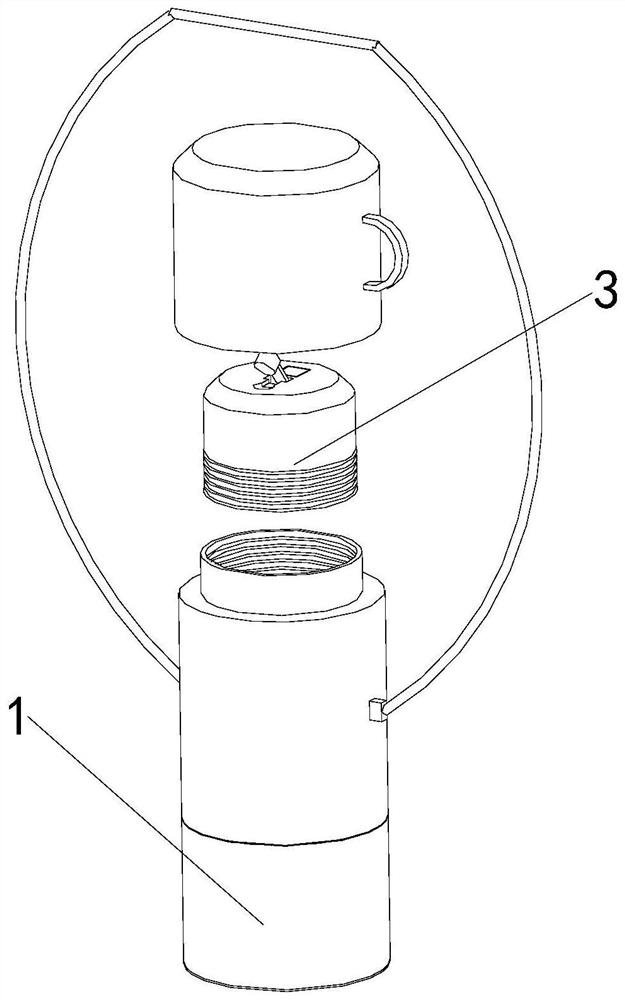 Automatic heating and cooling vacuum cup