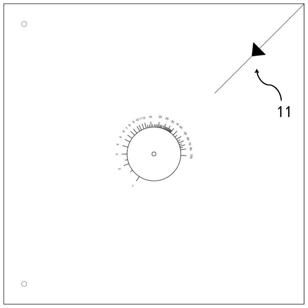 Navigation plotting device and using method