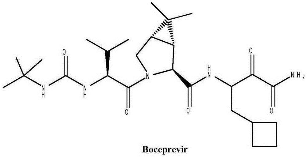 Preparation method of boceprevir intermediate