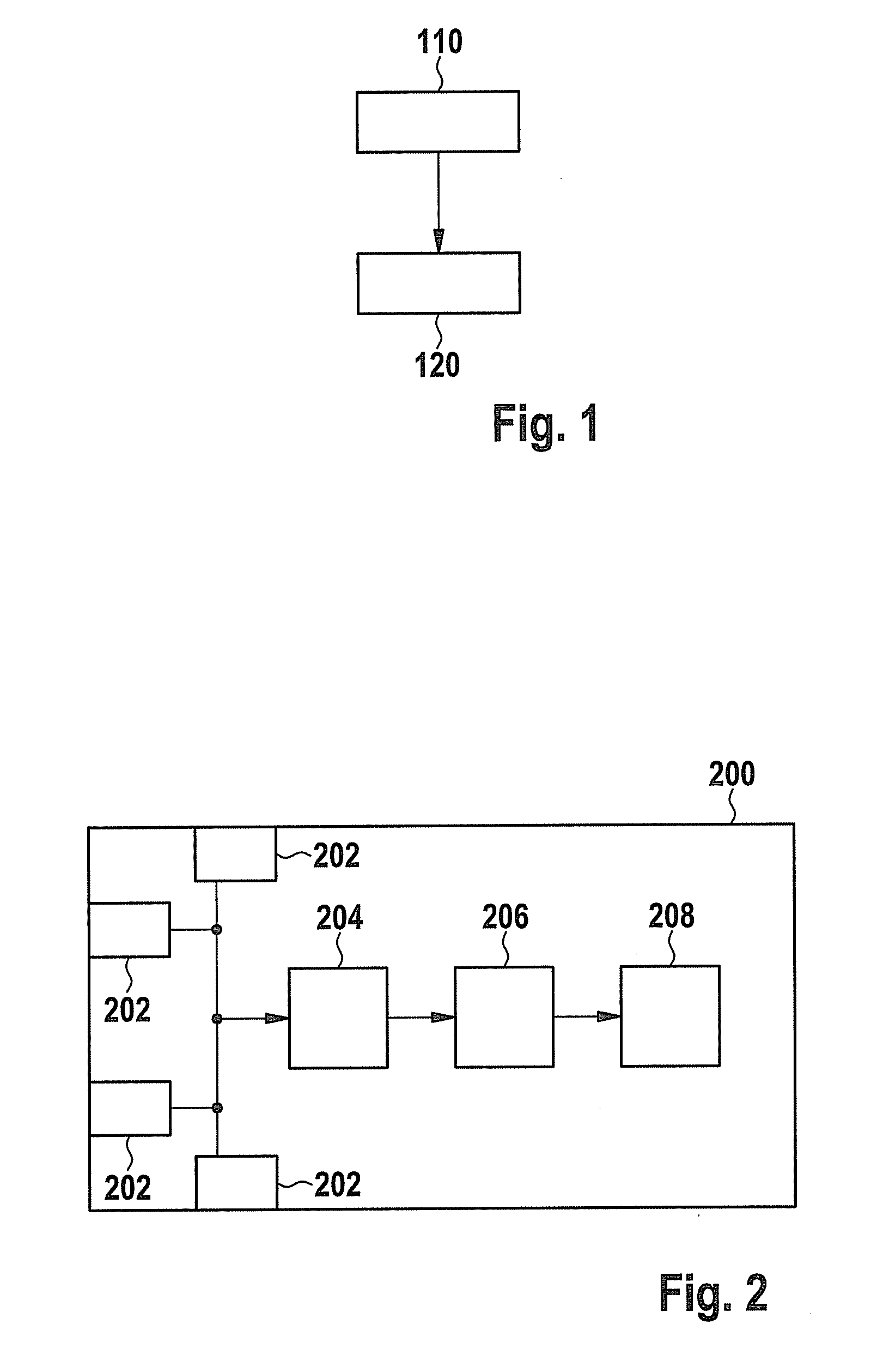 Method and device for determining processed image data about a surround field of a vehicle