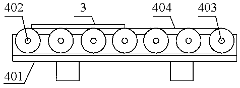 Material surface treatment device