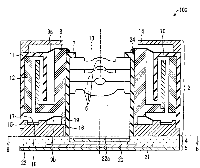 Camera module, electronic device including the same, and method for positioning lenses of camera module