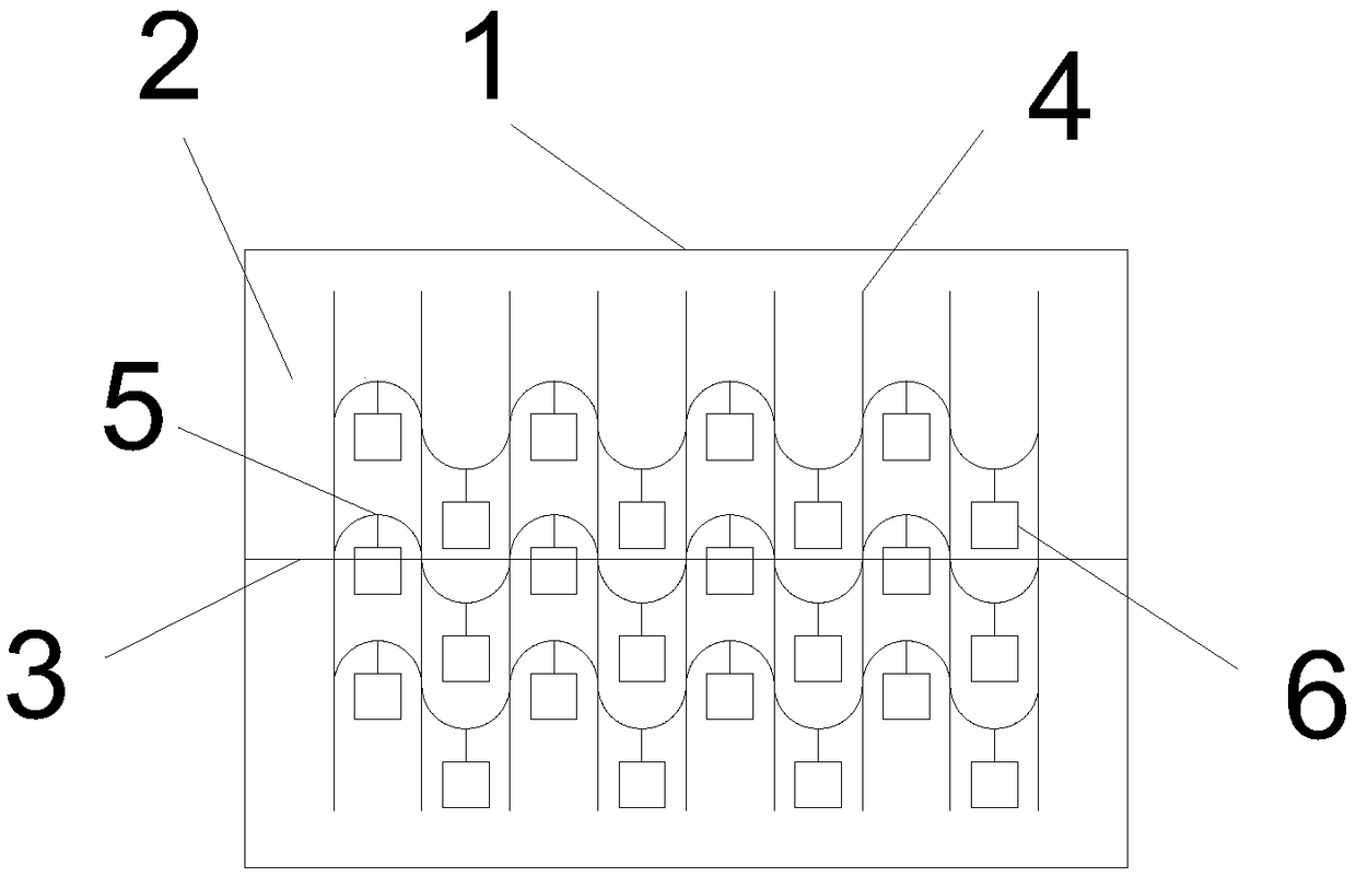 Wall body capable of improving survival rate of outdoor green plants