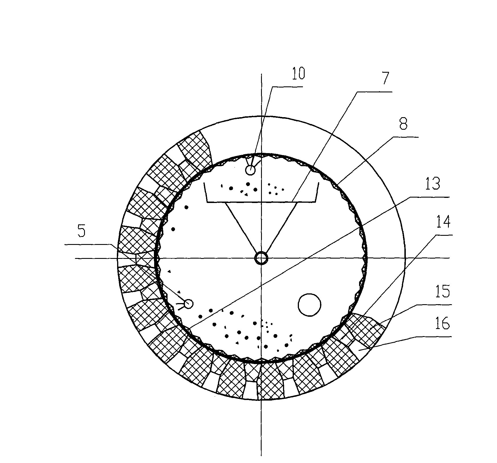 Magnetic separating method and magnetic separator
