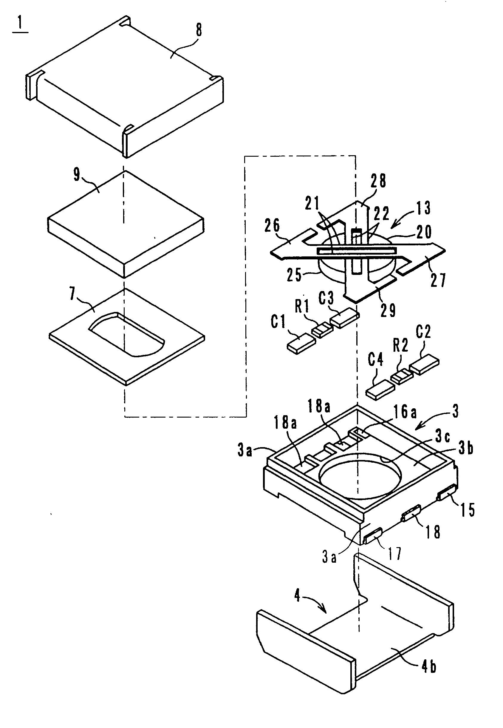 Two-port non-reciprocal circuit device, composite electronic component, and communication apparatus