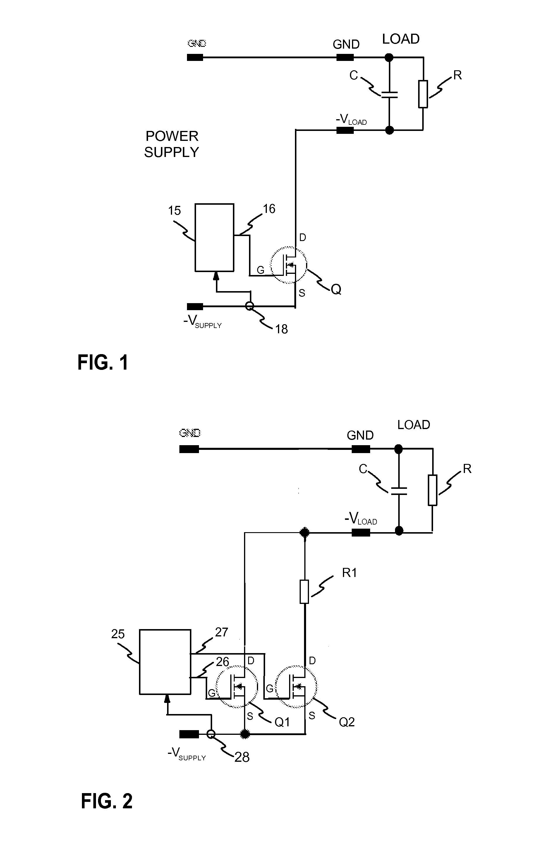 Circuit, method and system for overload protection
