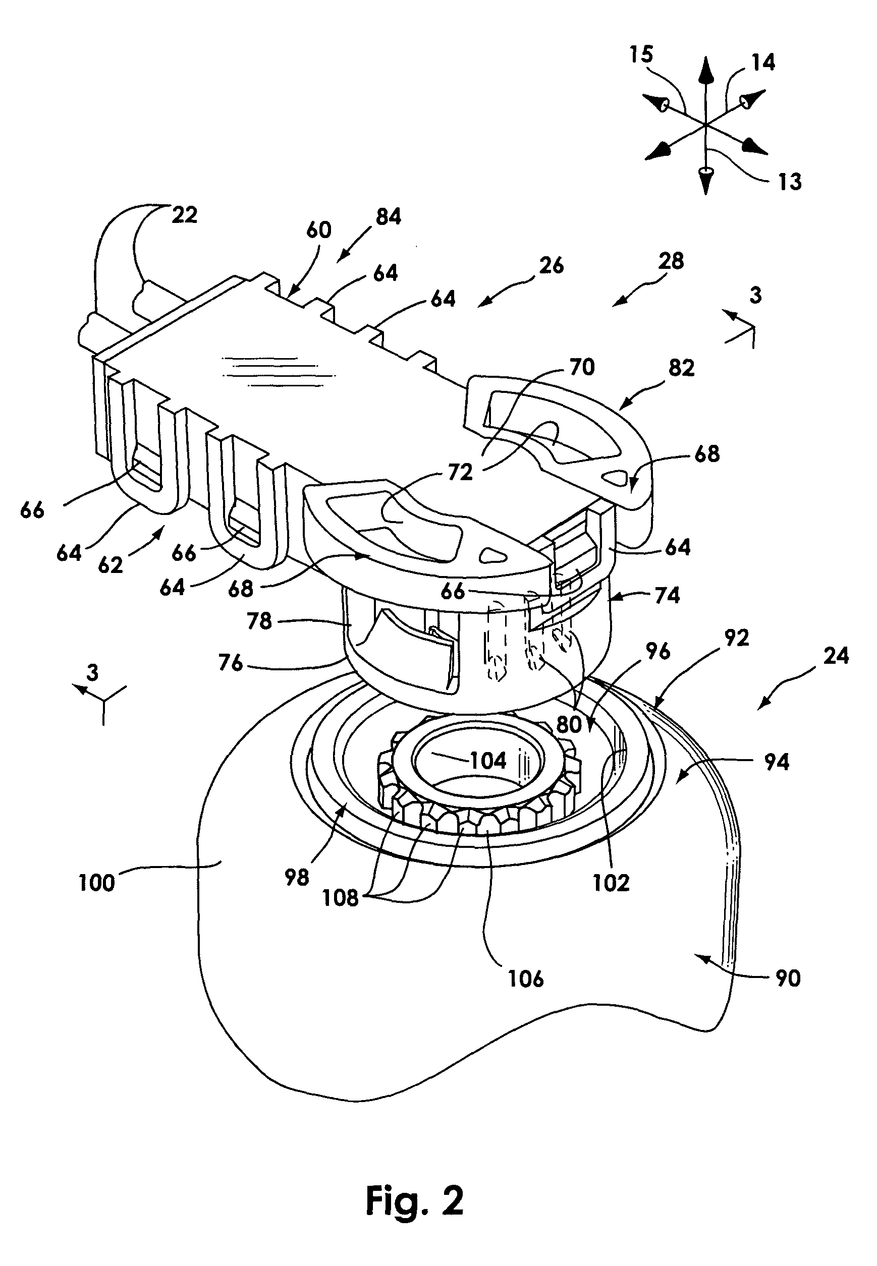 Airbag initiator cover attachment apparatus and method