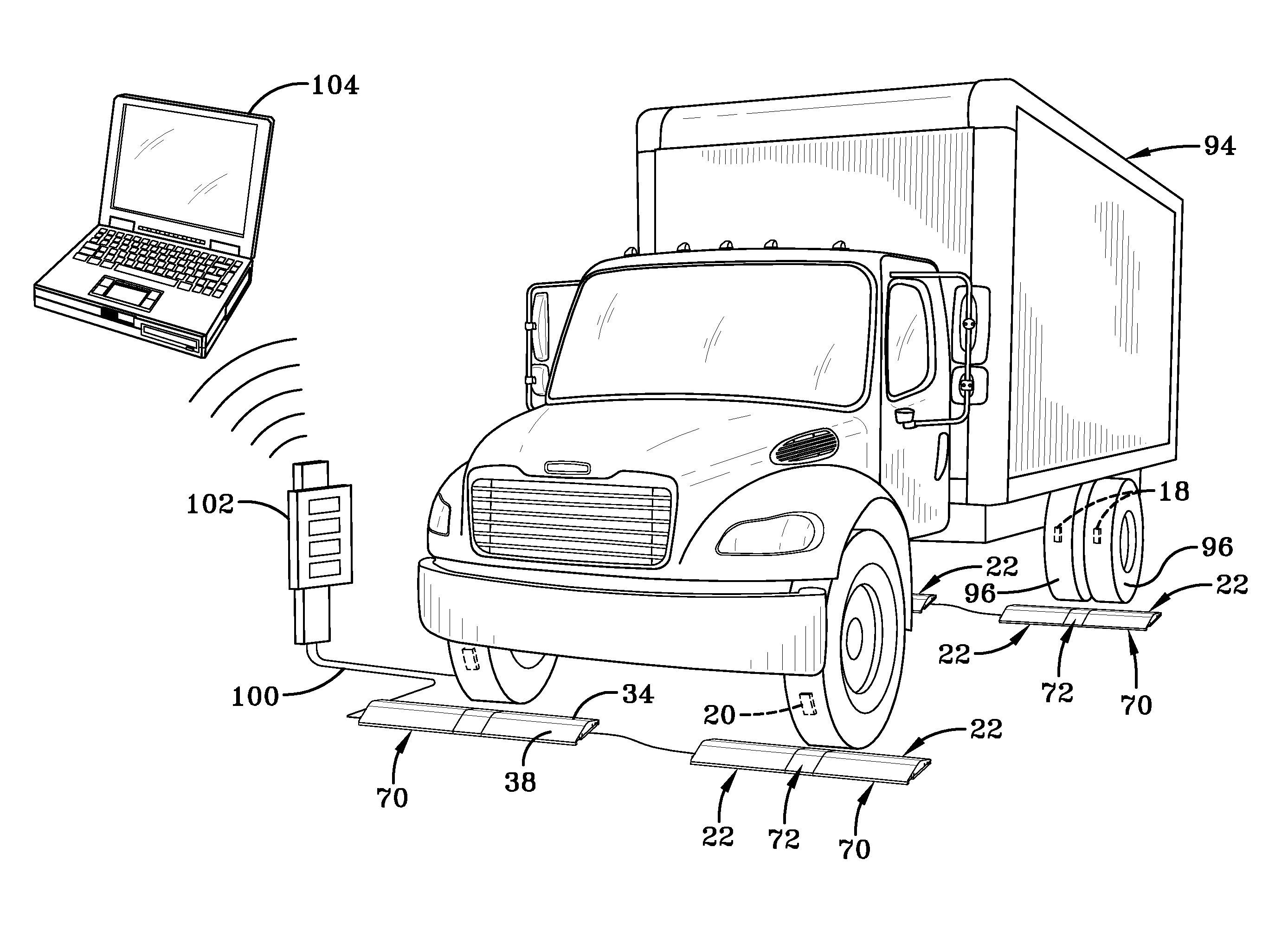 Method for reading a vehicle tag within a read station