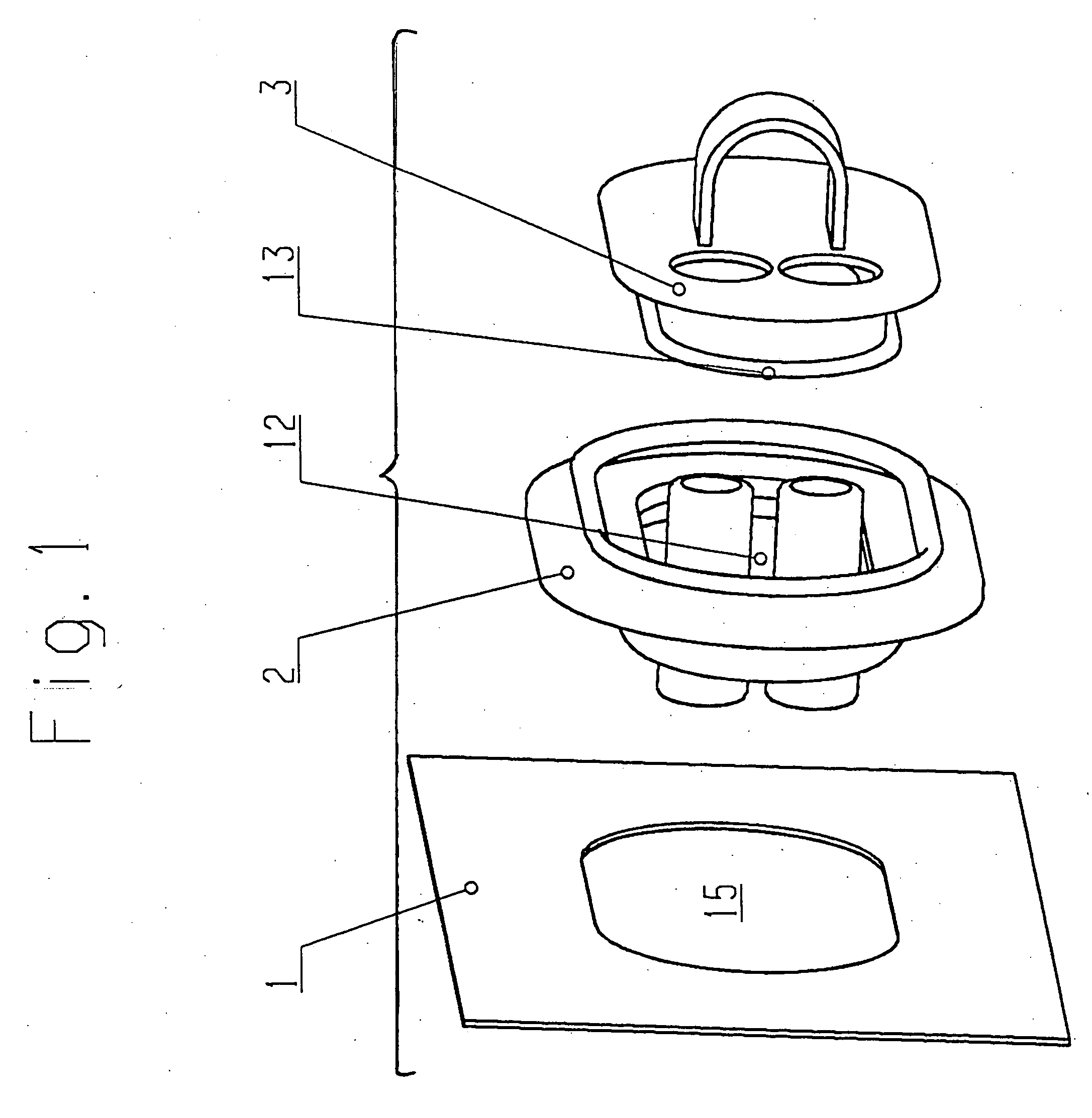Gasket for a cable control line in an engine compartment