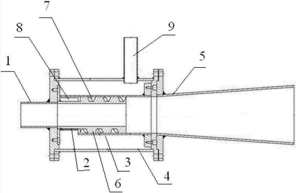 A spiral flow foam drilling machinery defoamer