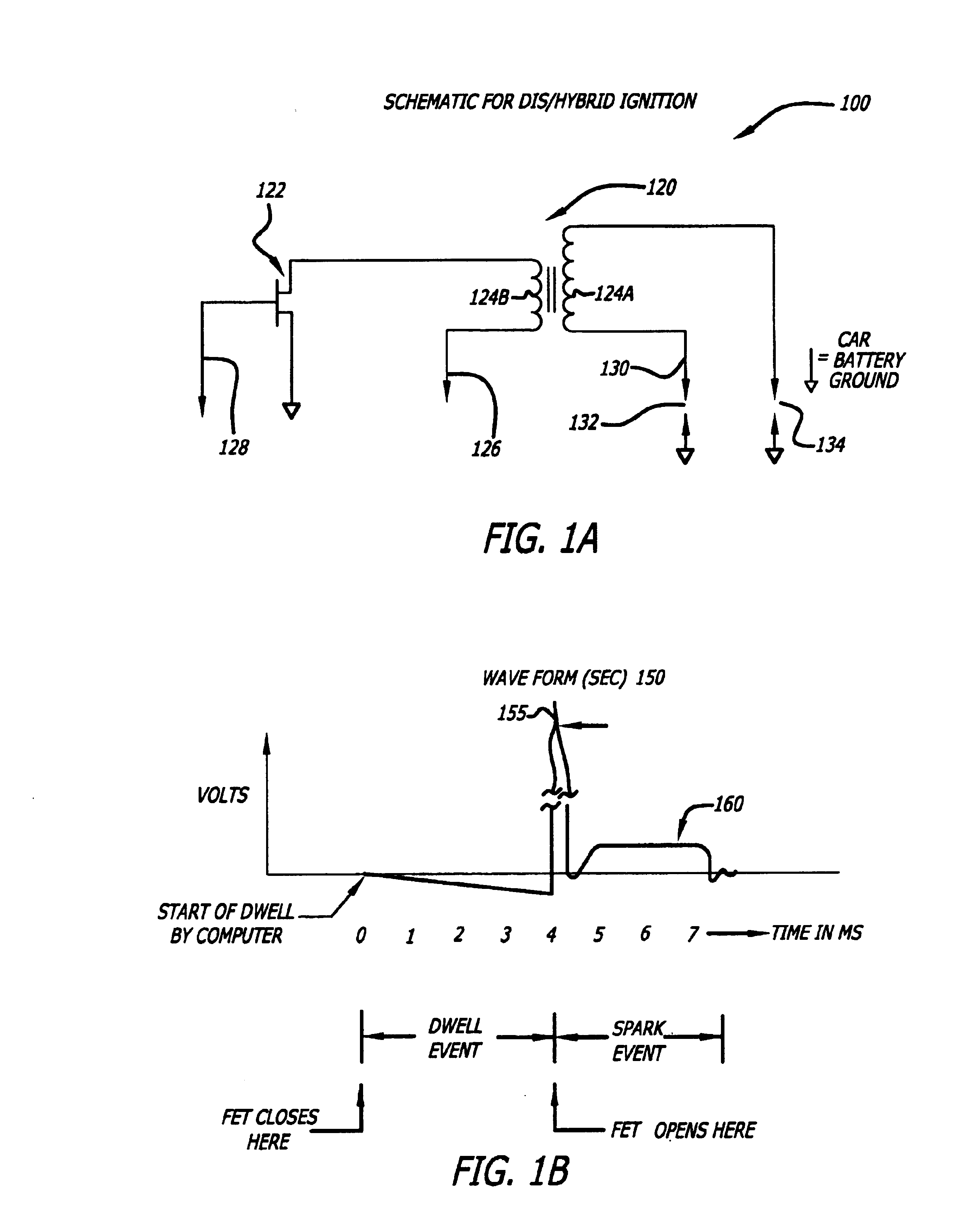 Efficient diagnosis of faulty distributorless and hybrid ignition systems