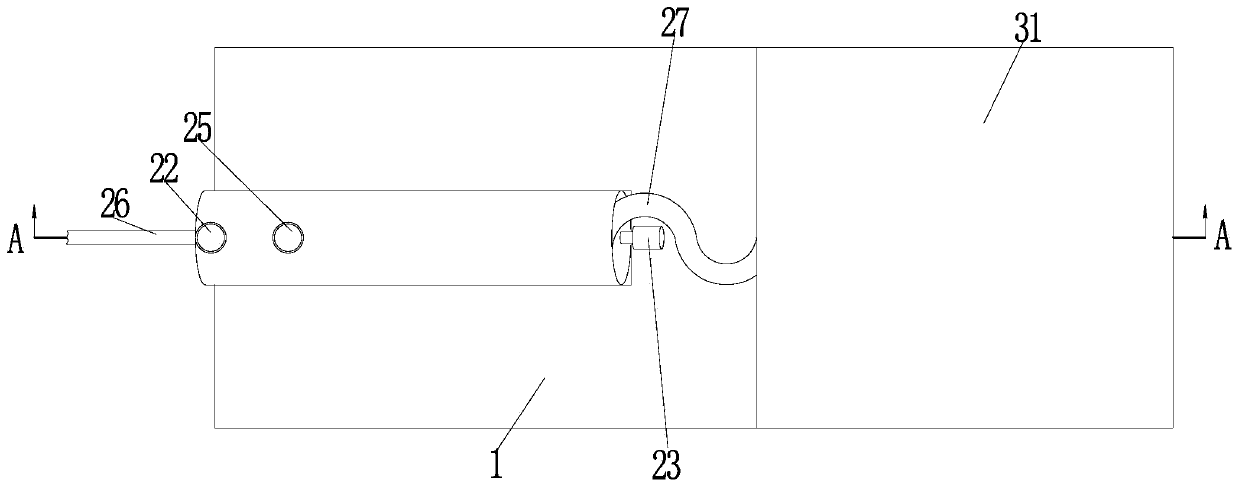 Raw material manufacturing processing system for water permeable brick preparation