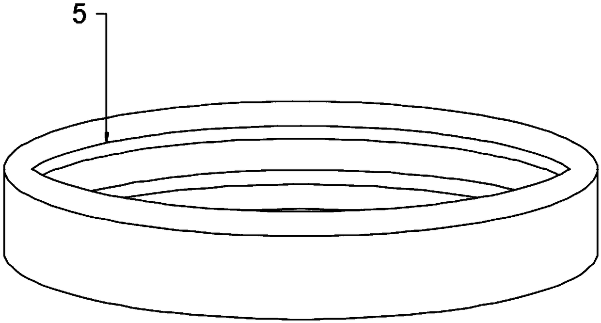 Material mixing device for producing glyphosate powder