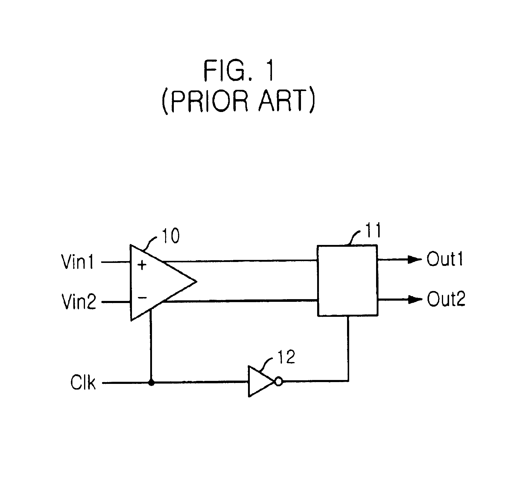 Comparison apparatus operated at a low voltage