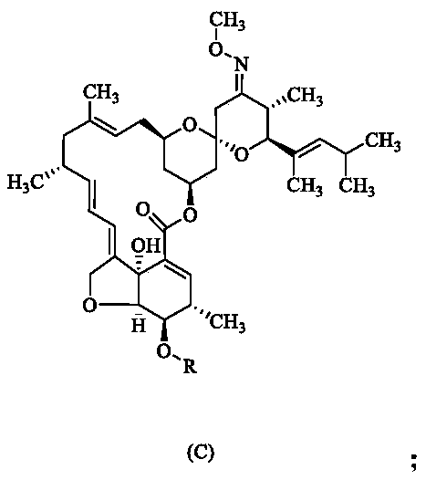 Preparation method of moxidectin impurities