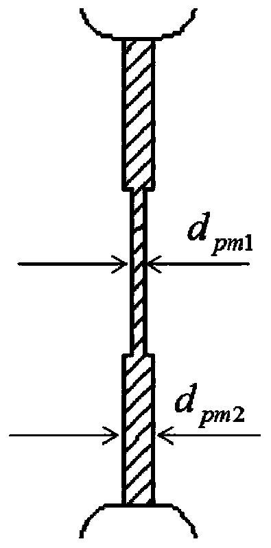 Low-positioning-force bilateral flux switching permanent magnet linear motor