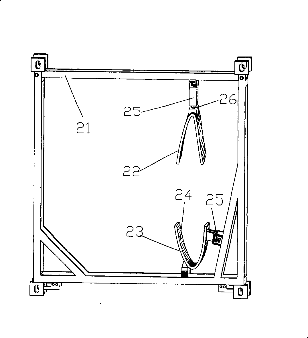 Assembly for transporting windmill generator vane and using method thereof