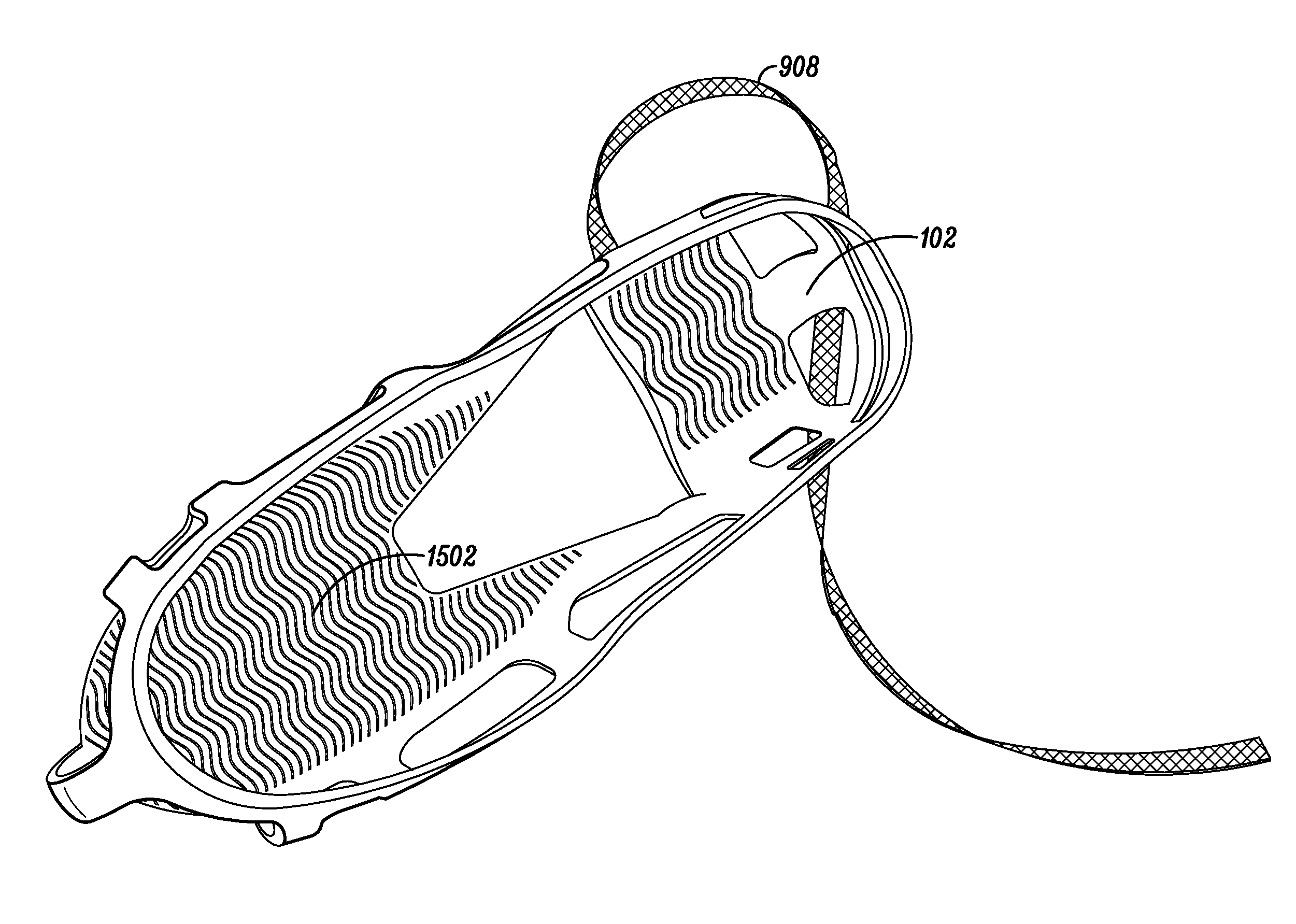 Electrostatic discharging overshoe