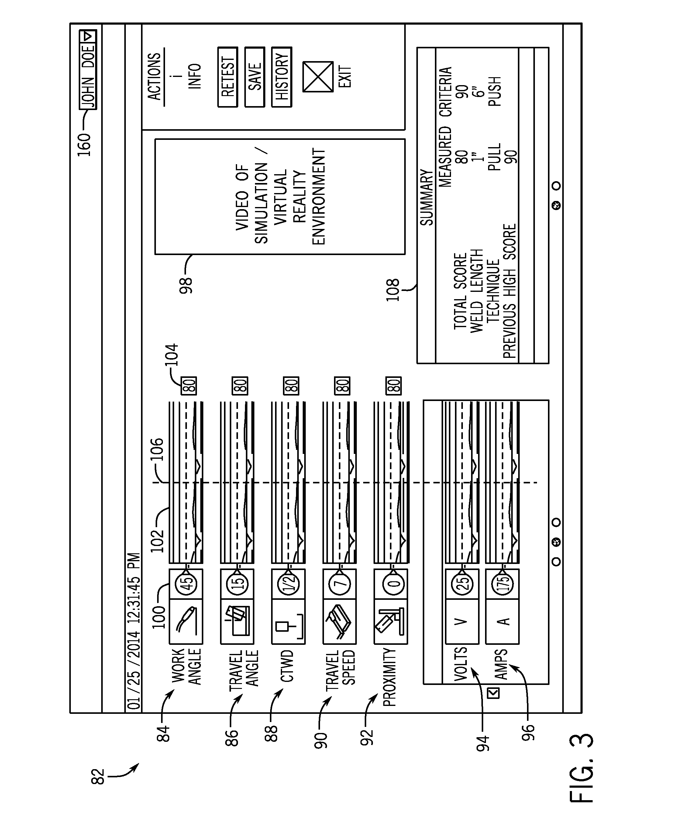 Weld training system and method