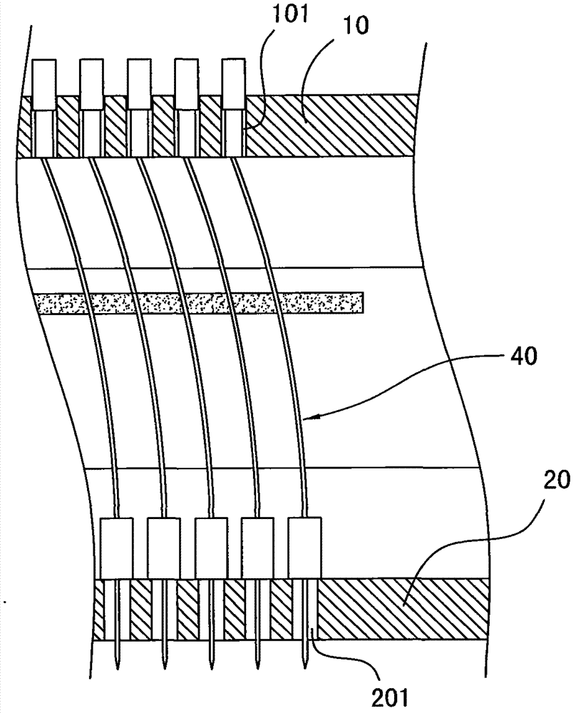 Probe unit structure and manufacturing method thereof