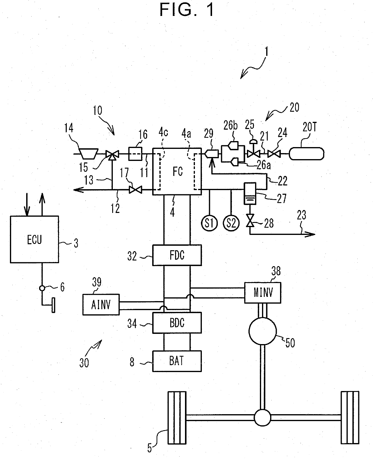 Fuel cell system and control method of fuel cell system