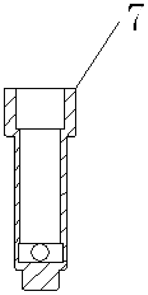 Cover taking abrasive tool of bearing automatic closing-sleeving cover pressing machine