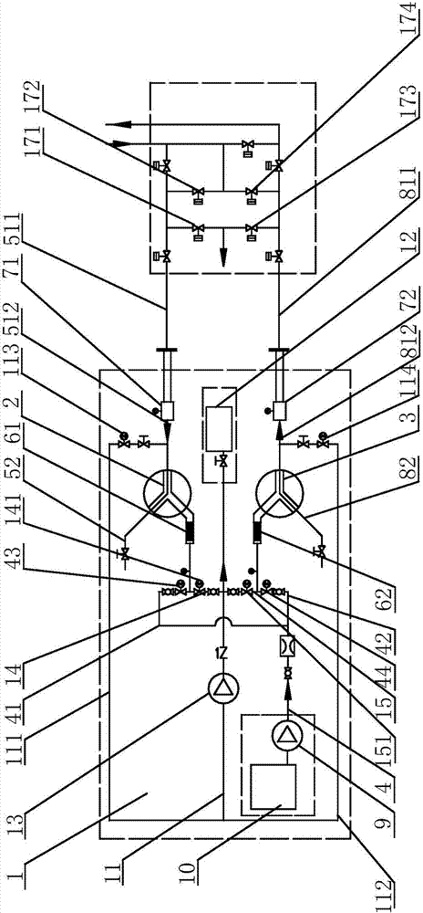 A Clean Sludge Water Pipe Extension Device Based on Three-way Valve