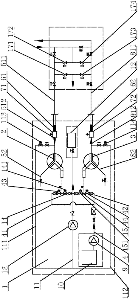 A Clean Sludge Water Pipe Extension Device Based on Three-way Valve