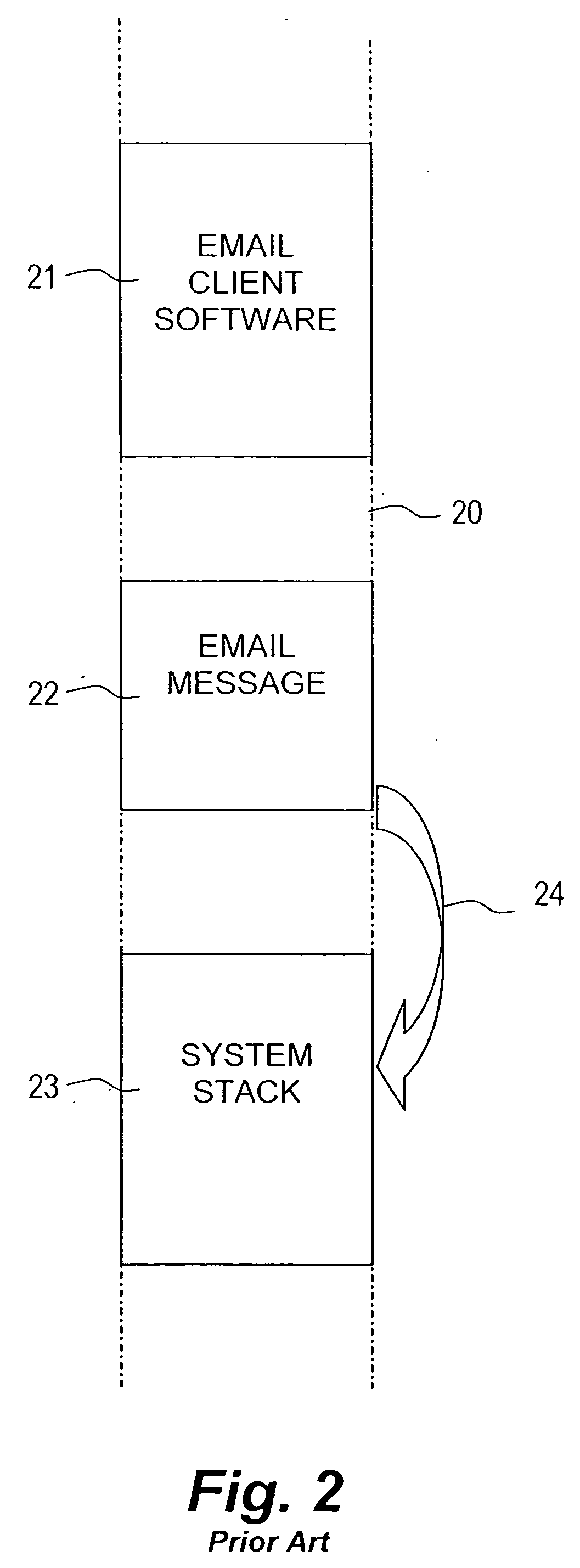 Method and system for preventing exploiting an email message