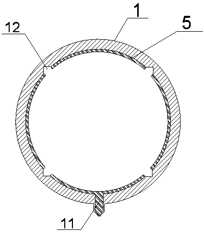 Using method used for PVC pipe sleeving of circuit control line and capable of realizing good anti-dew effect