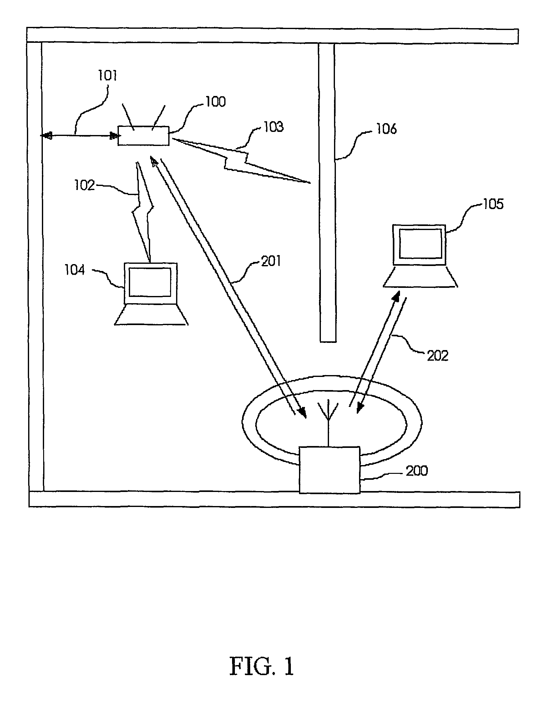 Transmission canceller for wireless local area network